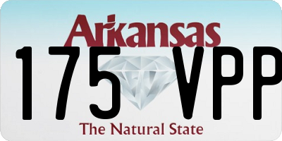 AR license plate 175VPP