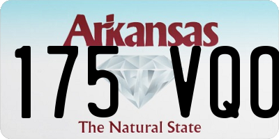 AR license plate 175VQO