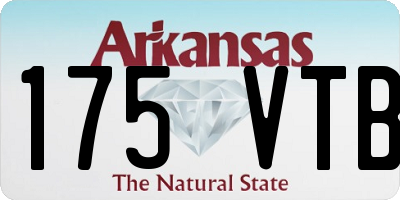 AR license plate 175VTB