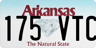 AR license plate 175VTC