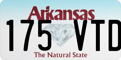 AR license plate 175VTD