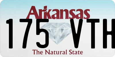 AR license plate 175VTH