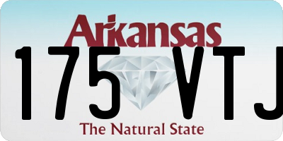 AR license plate 175VTJ