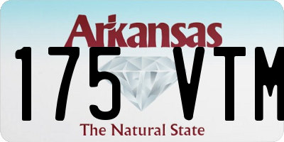 AR license plate 175VTM