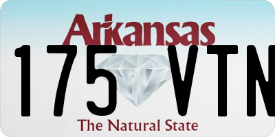 AR license plate 175VTN