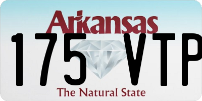 AR license plate 175VTP