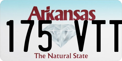 AR license plate 175VTT