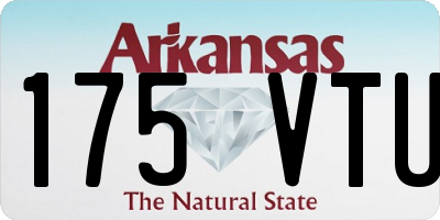 AR license plate 175VTU