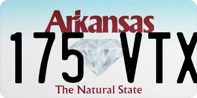 AR license plate 175VTX