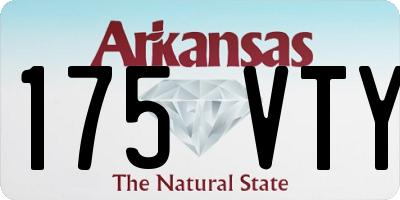 AR license plate 175VTY