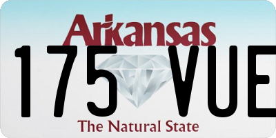 AR license plate 175VUE