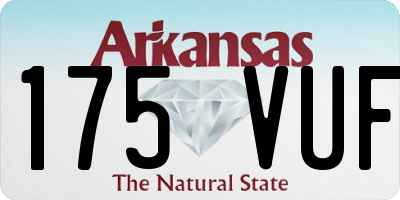 AR license plate 175VUF