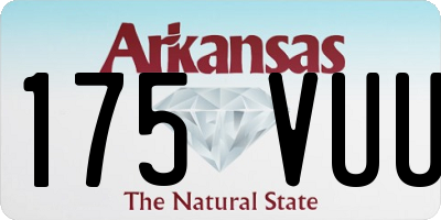 AR license plate 175VUU