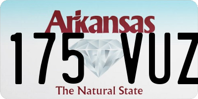 AR license plate 175VUZ