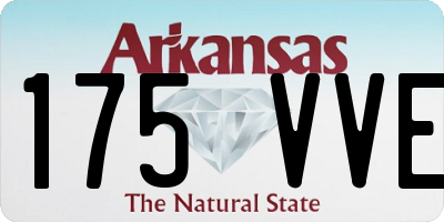 AR license plate 175VVE