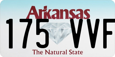 AR license plate 175VVF