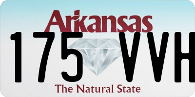 AR license plate 175VVH
