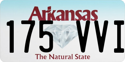 AR license plate 175VVI