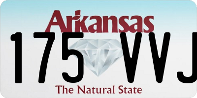 AR license plate 175VVJ