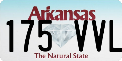AR license plate 175VVL