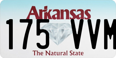 AR license plate 175VVM