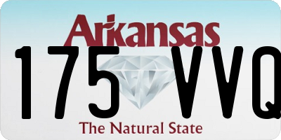 AR license plate 175VVQ