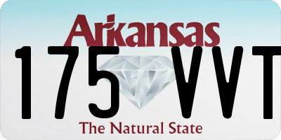 AR license plate 175VVT
