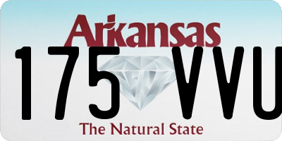 AR license plate 175VVU