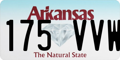 AR license plate 175VVW