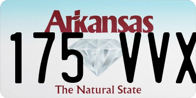 AR license plate 175VVX
