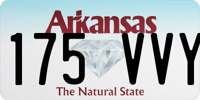 AR license plate 175VVY