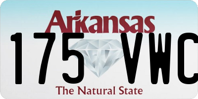 AR license plate 175VWC
