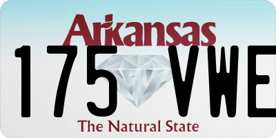 AR license plate 175VWE