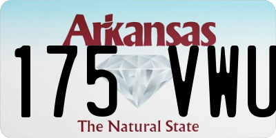 AR license plate 175VWU