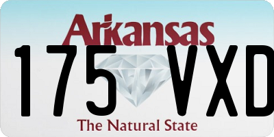 AR license plate 175VXD