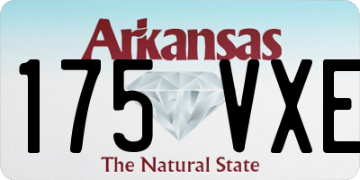 AR license plate 175VXE