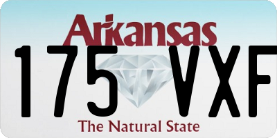 AR license plate 175VXF