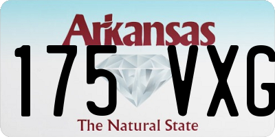 AR license plate 175VXG