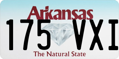 AR license plate 175VXI