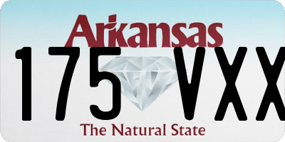 AR license plate 175VXX