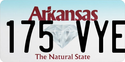 AR license plate 175VYE