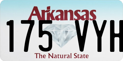 AR license plate 175VYH