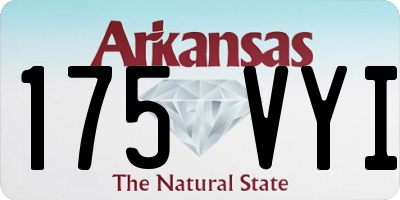 AR license plate 175VYI