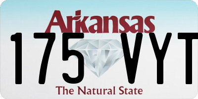 AR license plate 175VYT