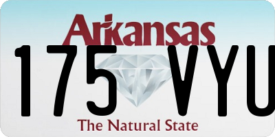 AR license plate 175VYU
