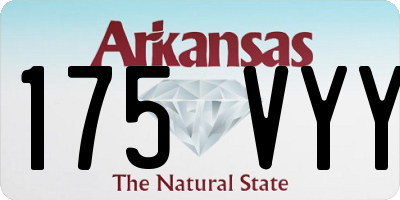 AR license plate 175VYY