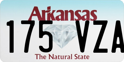 AR license plate 175VZA