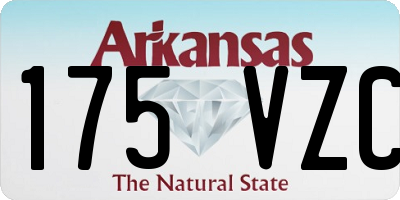 AR license plate 175VZC