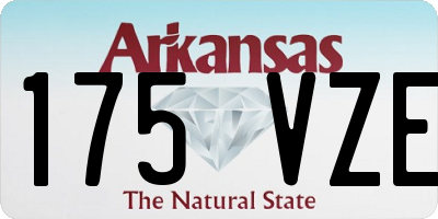 AR license plate 175VZE