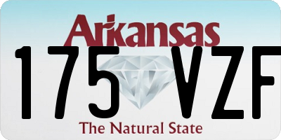 AR license plate 175VZF